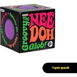 Alternative view of NeeDoh Original Sensory Ball – Purple