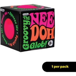 Alternative view of NeeDoh Original Sensory Ball – Pink