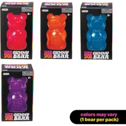 Alternative view of NeeDoh Gummy Bear – Jelly Sensory Toy – 3.5"