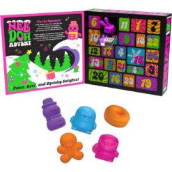 Alternative view of NeeDoh Squishmas Advent Calendar – 24 Mini Toys
