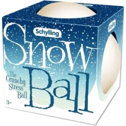 Alternative view of NeeDoh Snow Ball Stress Balls – Crunchy & Squishy – 2 Pack
